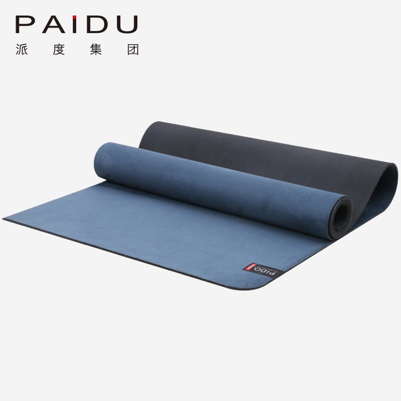 Suede Rubber Yoga Mat High Quality Wholesale Paidu Manufacturer