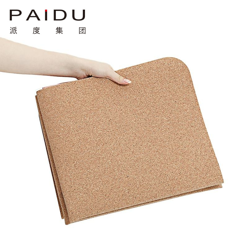 Paidu Manufacturer Quality Wholesale Oem&Odm Cork Tpe Folding Yoga Mat Manufacturer