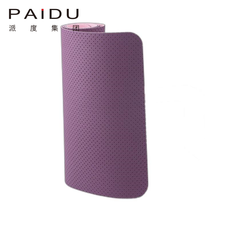 Paidu Manufacturer Quality Purple Oem&Odm Wholesale Tpe Holey Yoga Mat Manufacturer | Paidu