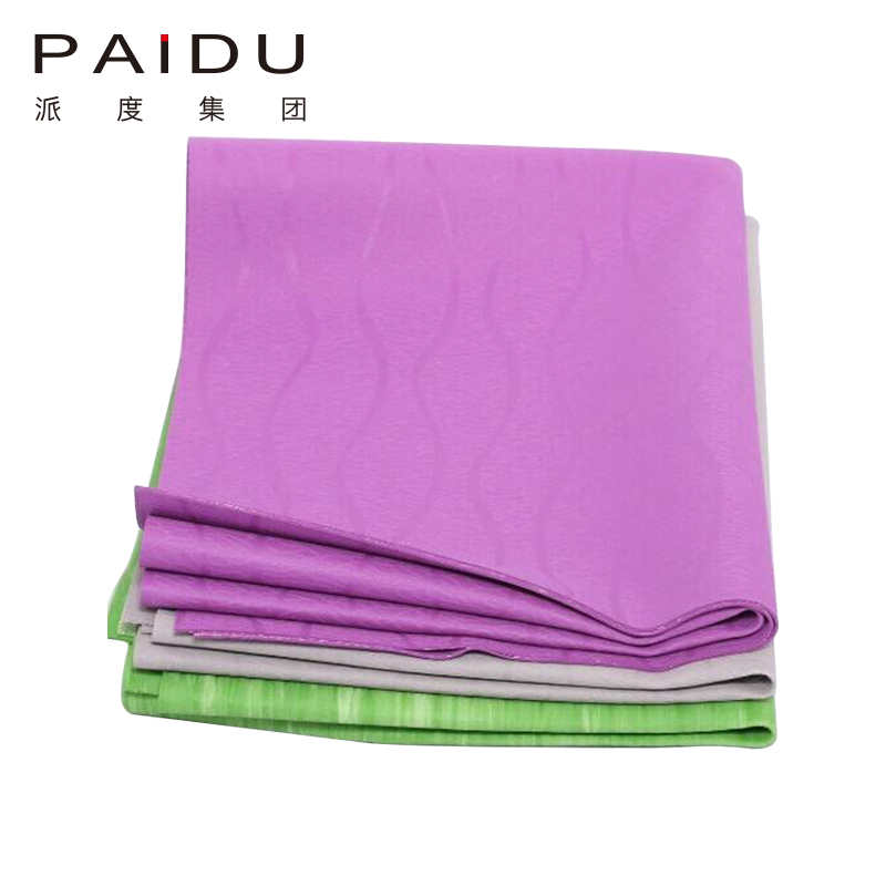 Paidu Manufacturer Quality Wholesale 1.5Mm Rubber Folding Yoga Mat