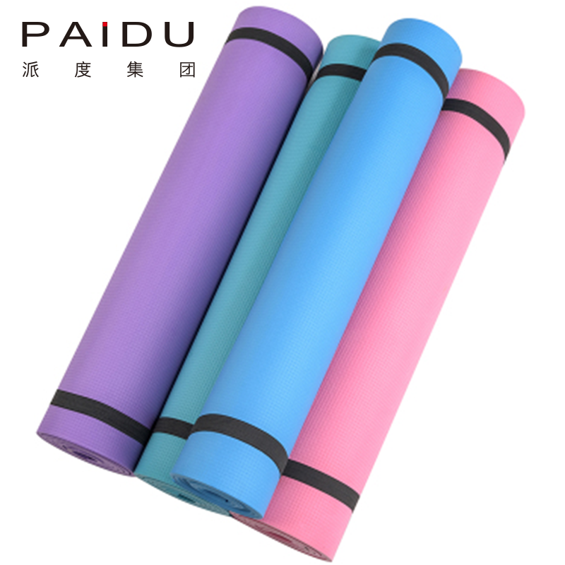 Paidu Manufacturer Wholesale Oem&Odm Multicolor Eva Yoga Mat Manufacturer