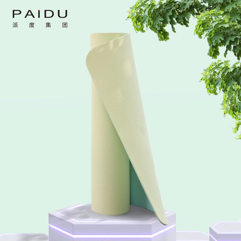 Customized Quality High Elastic Tpe Double Color 6Mm Yoga Mat Manufacturers - Paidu Supplier