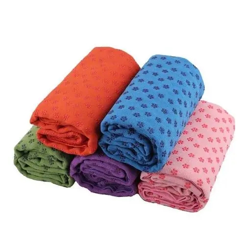 The uses of a yoga towel.