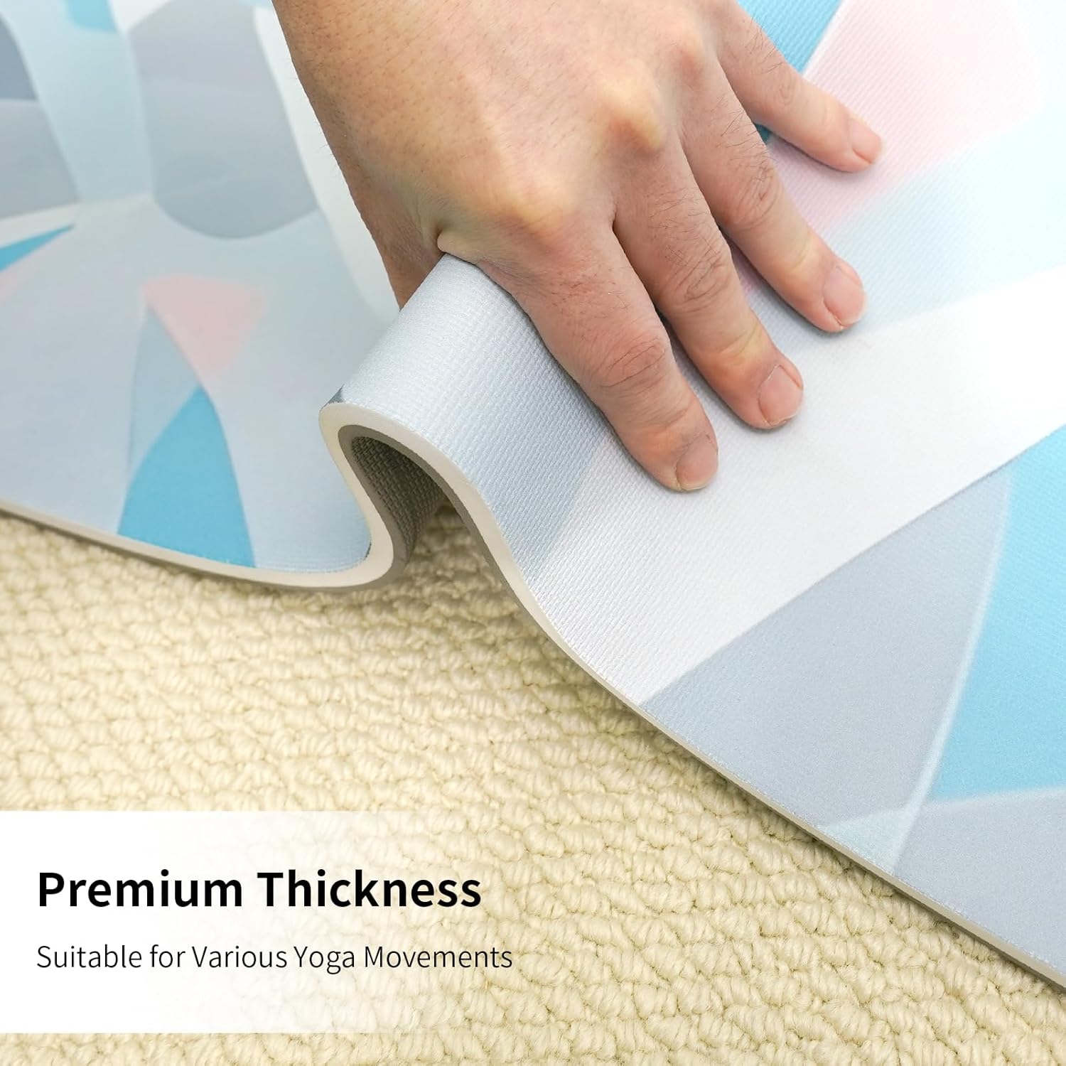 Non Slip Yoga Mat Thick (8MM,0.31