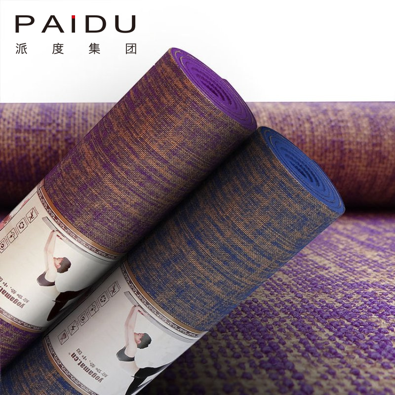 Paidu Manufacturer 173*61Cm Quality Pvc Printing Yoga Mat Manufacturer