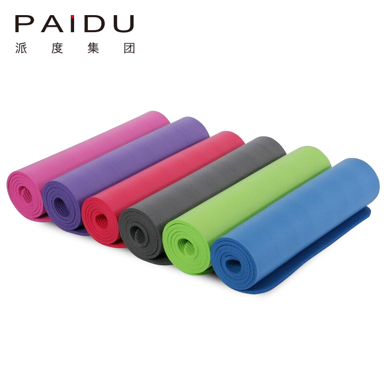 Paidu Manufacturer Oem&Odm Wholesale183*61Cm Nbr Yoga Mat For Yoga Exercise Manufacturer