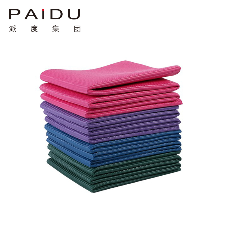 Paidu Manufacturer 183*61Cm Quality Pvc Folding Yoga Mat Supplier&Manufacturer