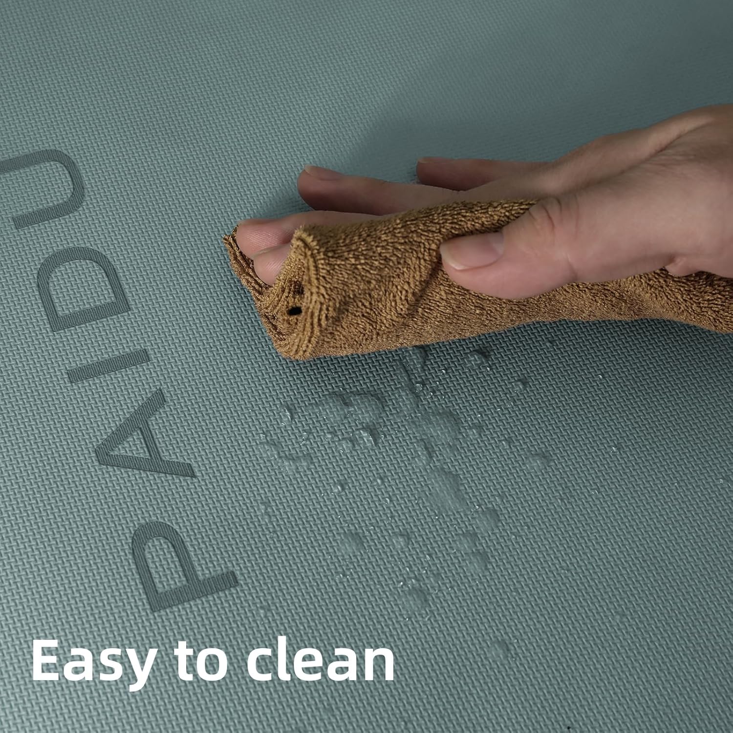 PIDO Yoga Mat Non Slip Deep green+Gray - Paidu Supplier