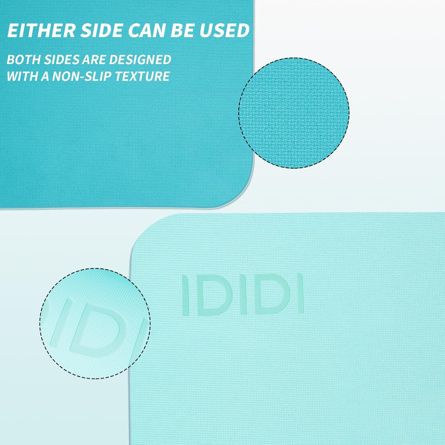 Yoga Mat with Strap,Non-Skid Workout Mat,8mm Thick Yoga Mat,POE Yoga Mats for Women Men Kids,Exercise Mat with Easy-Cinch,72